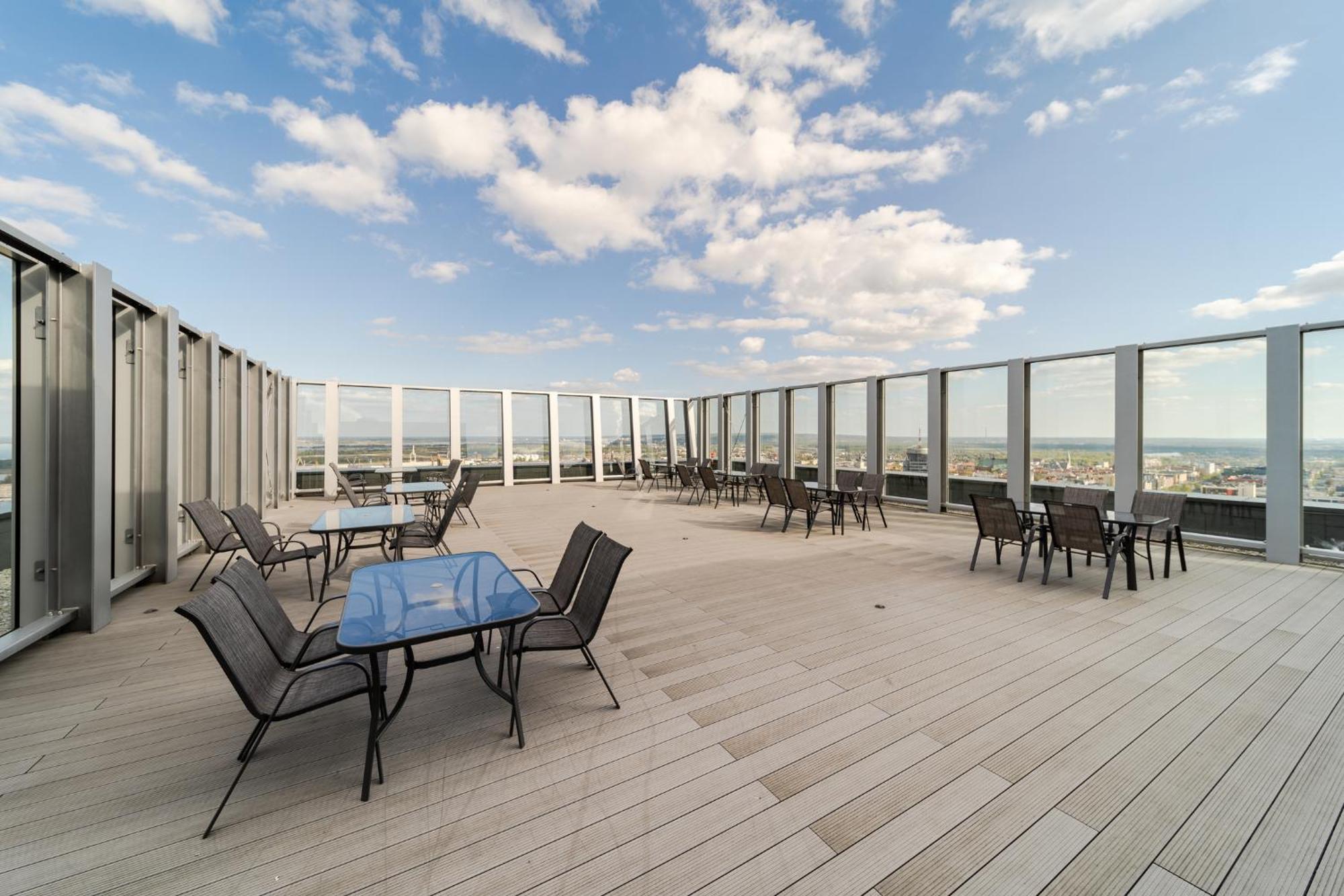 Hanza Tower Apartment No. 533 - 5Th Floor, Balcony, Swimming Pool Szczecin Dış mekan fotoğraf